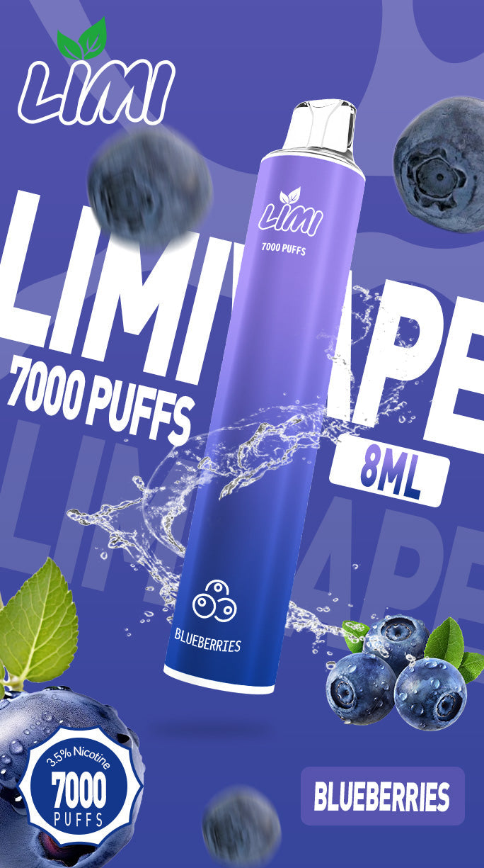 LIMI拋棄式7000口 一次性電子霧化棒