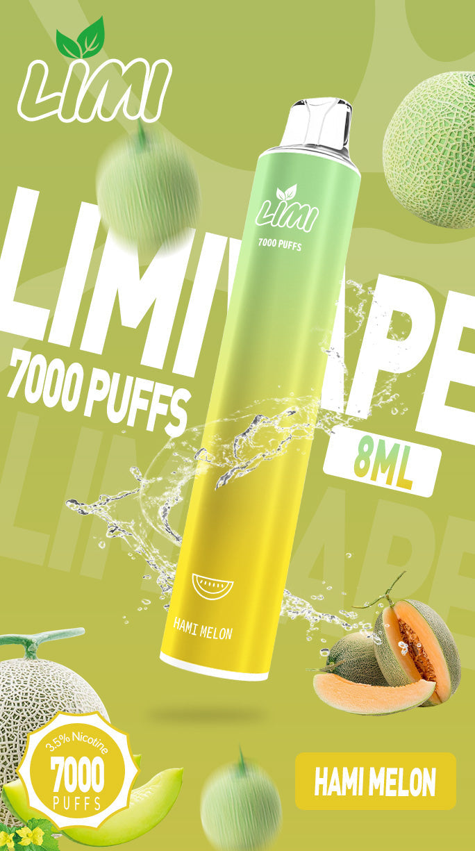 LIMI拋棄式7000口 一次性電子霧化棒