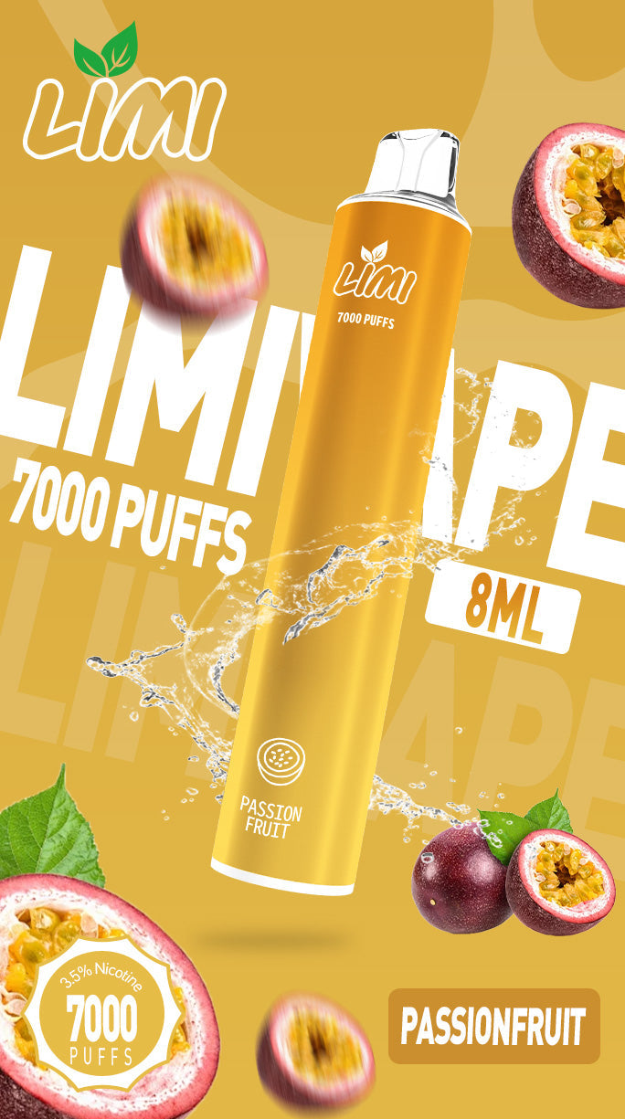 LIMI拋棄式7000口 一次性電子霧化棒