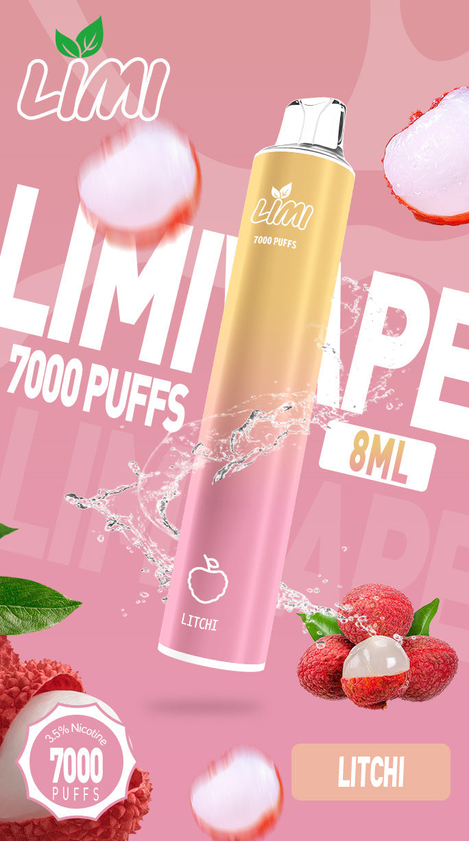 LIMI拋棄式7000口 一次性電子霧化棒
