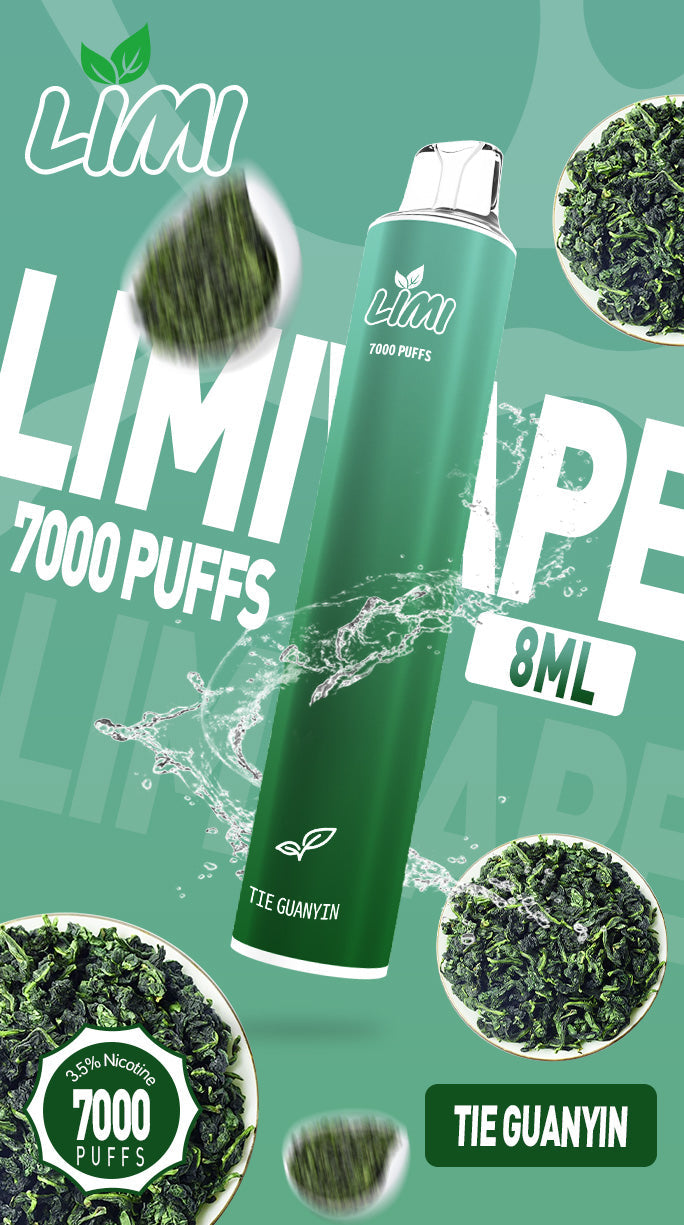 LIMI拋棄式7000口 一次性電子霧化棒