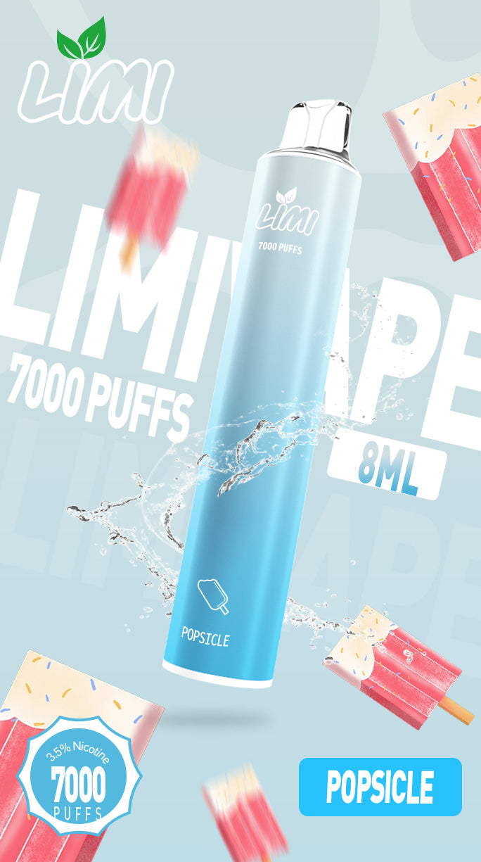 LIMI拋棄式7000口 一次性電子霧化棒