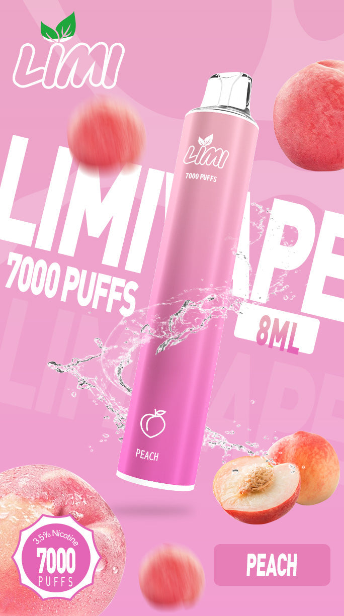 LIMI拋棄式7000口 一次性電子霧化棒