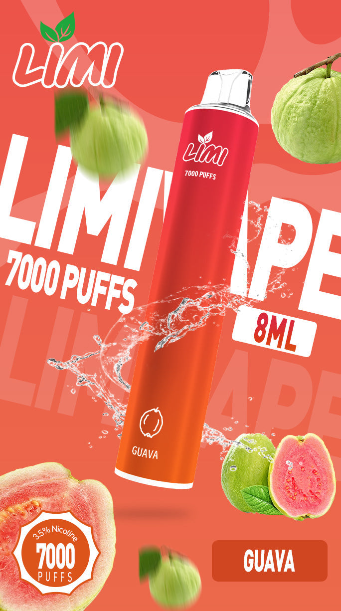 LIMI拋棄式7000口 一次性電子霧化棒