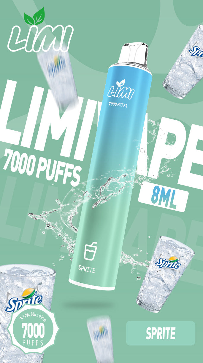 LIMI拋棄式7000口 一次性電子霧化棒