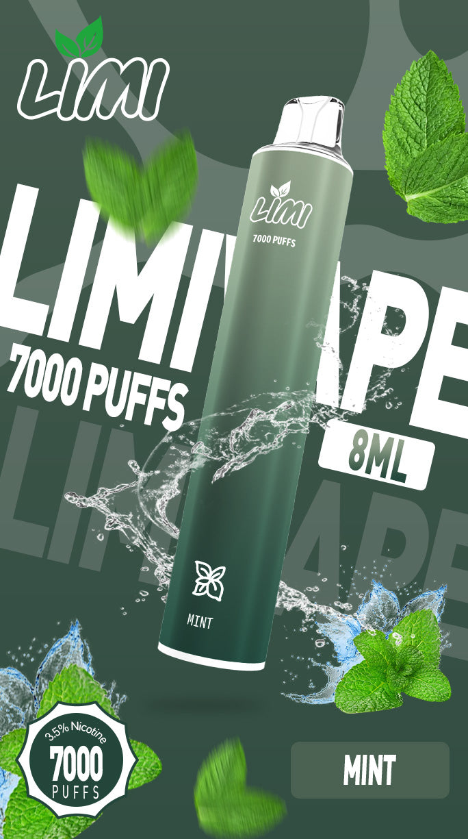 LIMI拋棄式7000口 一次性電子霧化棒