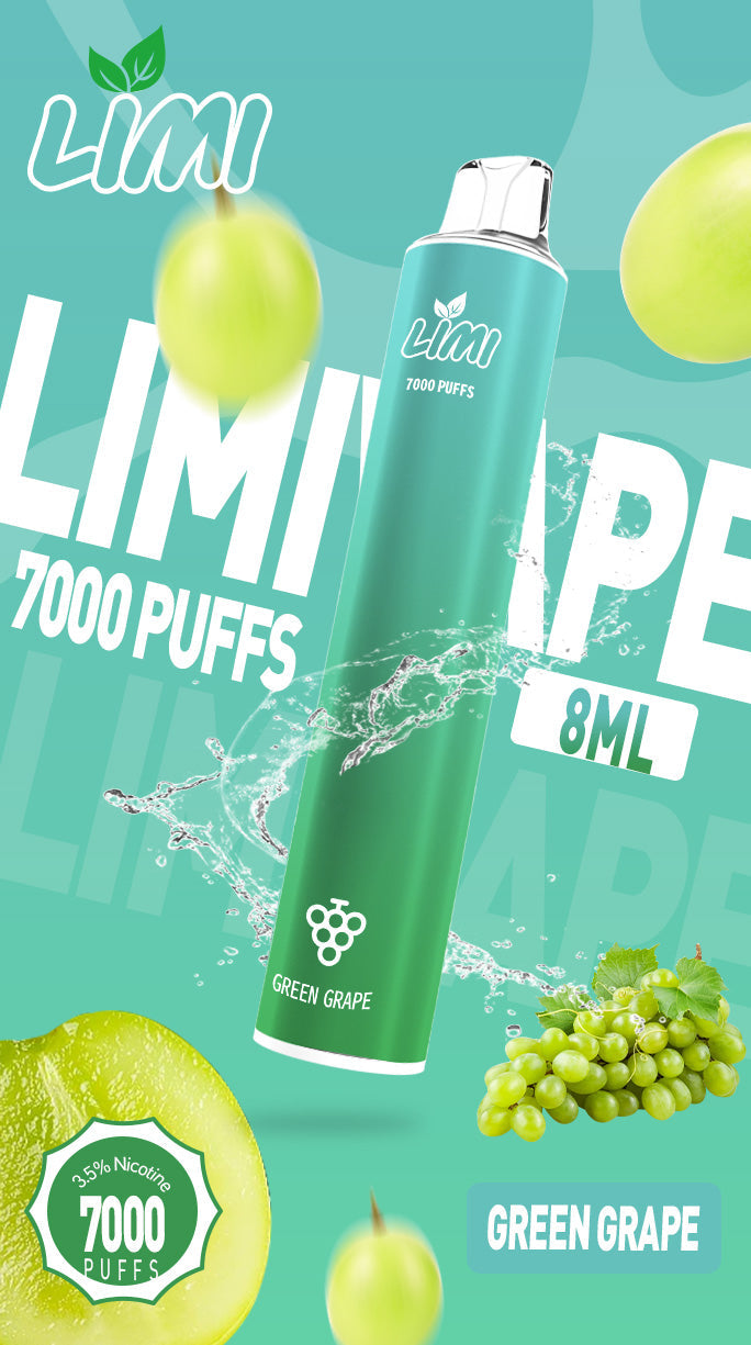 LIMI拋棄式7000口 一次性電子霧化棒