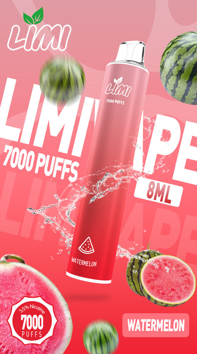 LIMI拋棄式7000口 一次性電子霧化棒