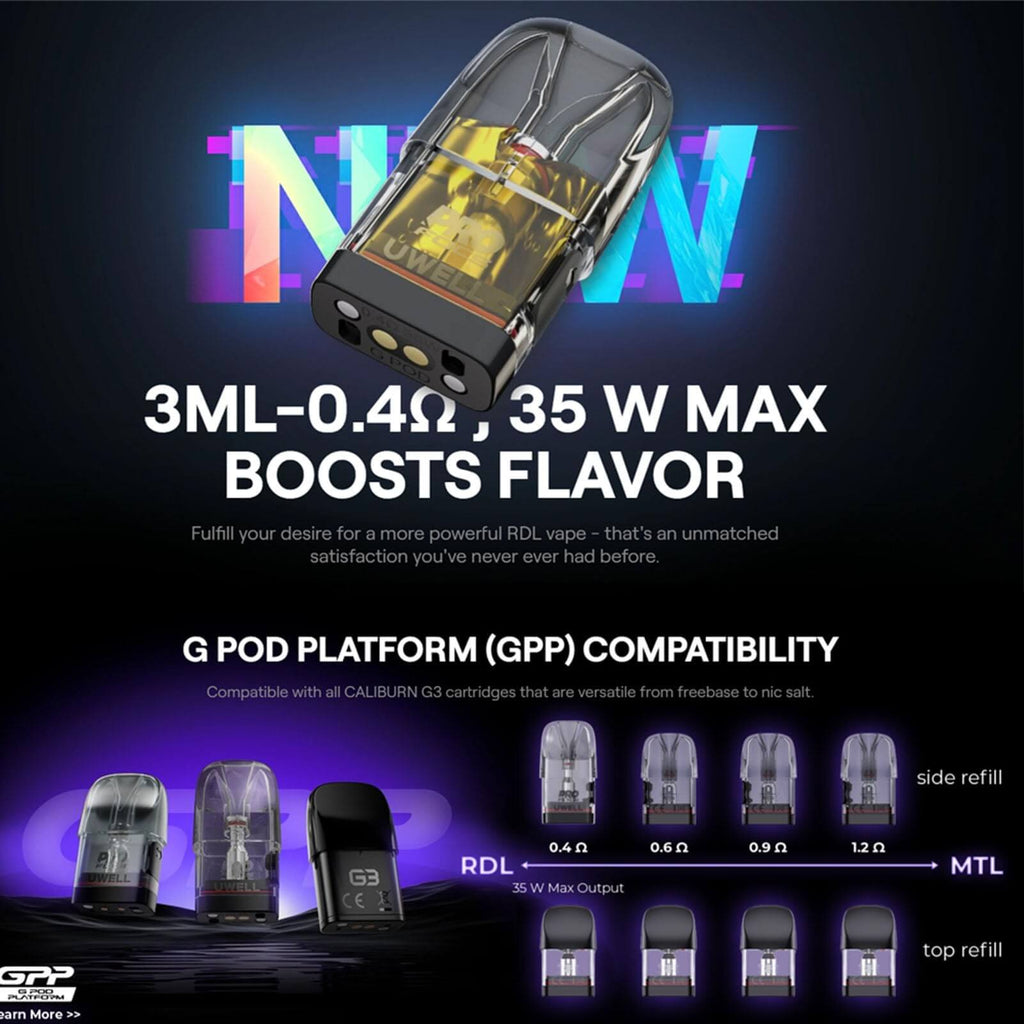 UWELL Caliburn G3 Pro 咖哩棒注油主機套裝