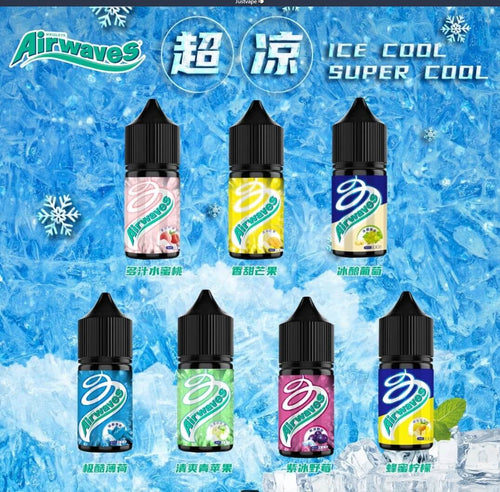 Airwaves 薄荷煙油系列 超涼丁鹽 30ML/35MG