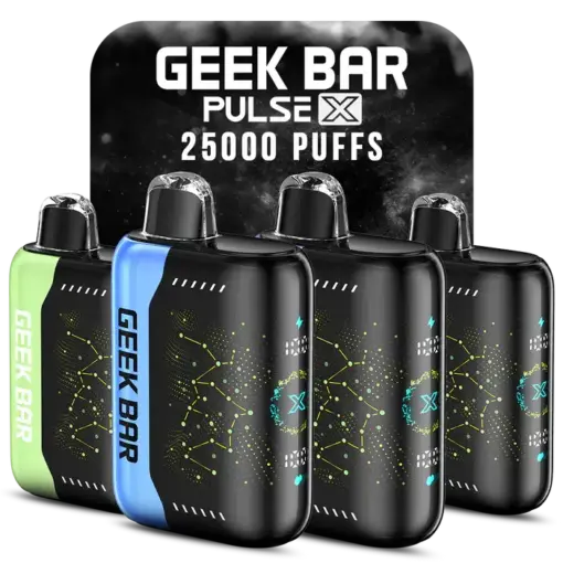 美國 GEEK BAR Pulse X 25000口拋棄式 雙模式調節 3D熒幕