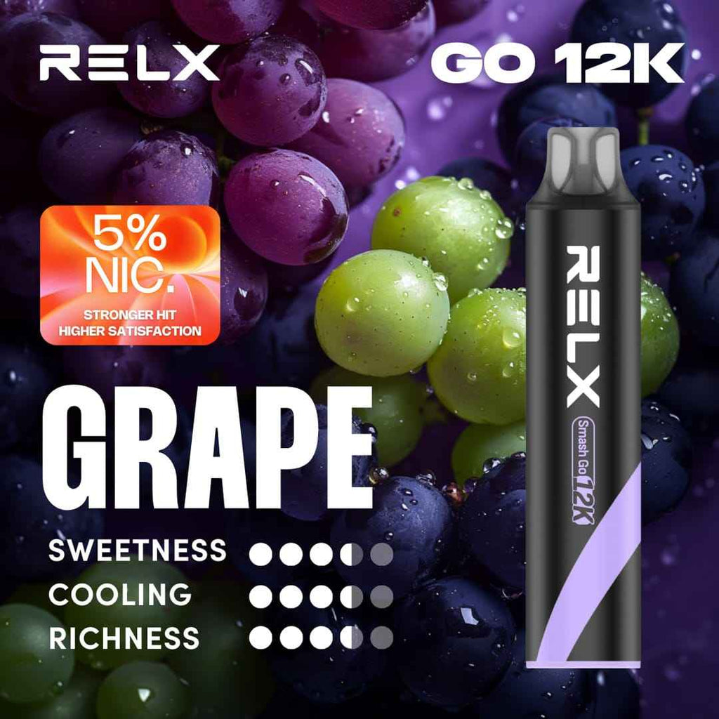 RELX悅刻 12000口拋棄式 一次性電子煙