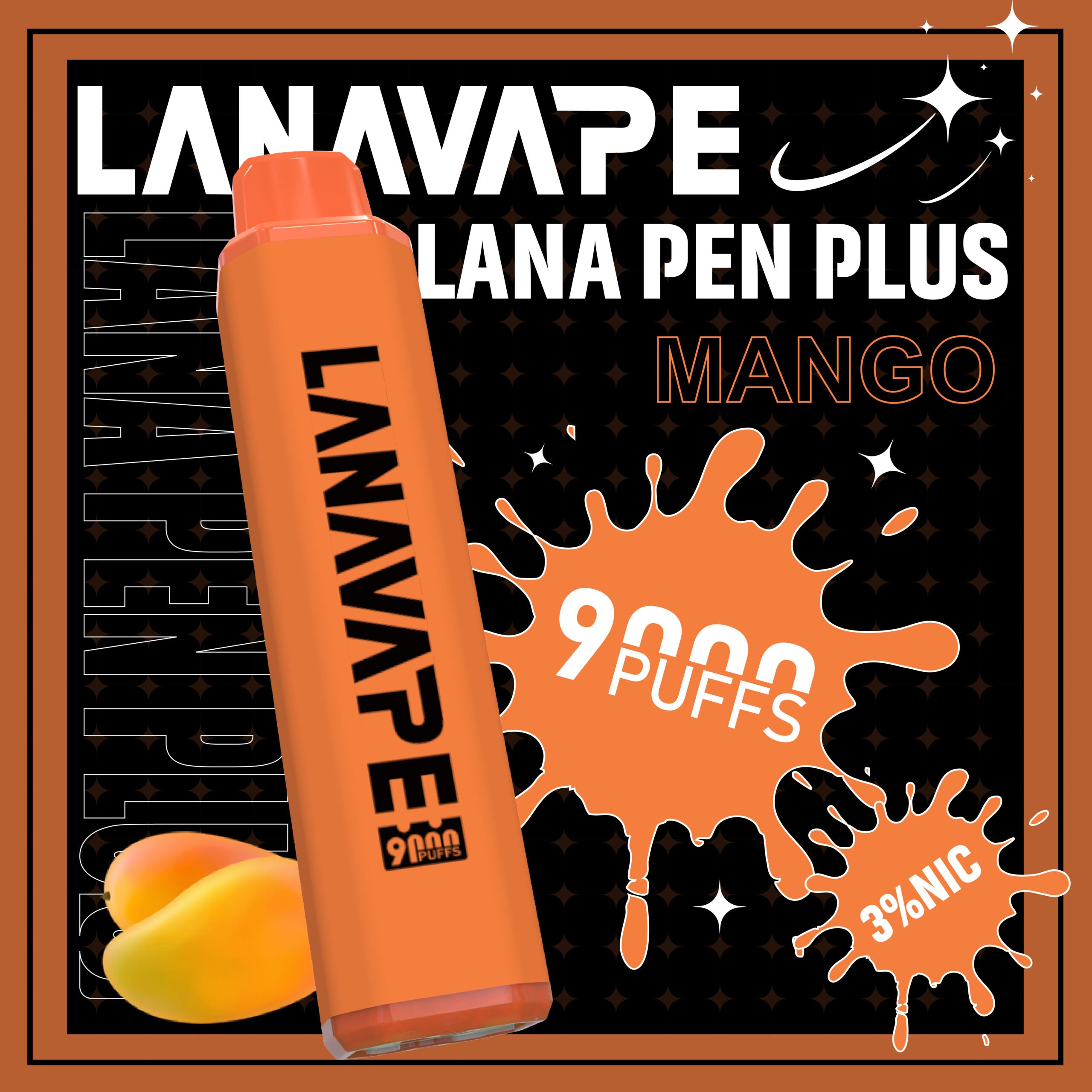 LANA拋棄式9000口 一次性電子煙 持久續航