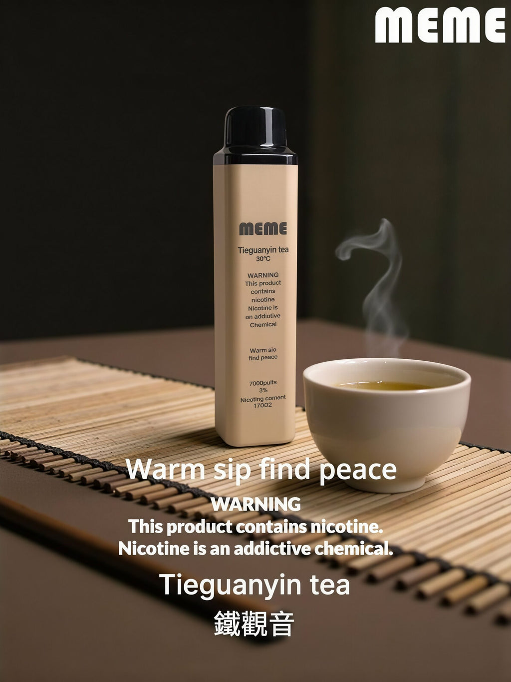 韓國 MEME拋棄式7000口 K-Style棉芯穩定口感